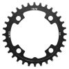 Foaie Angrenaj Sunrace CRMX Narrow Wide Simetrică 4 Găuri 30T, Negru - Image 2