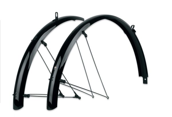 Juego de guardabarros SKS-Germany Bluemels Basic 55mm Plata