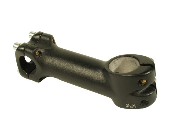 Aluminium Fietsstuurpen voor 25.4mm Stuur en 1-1/8" Draadloze Buis - 110mm x 17° Rise