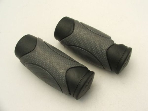 Manopola Comfort Ergonomica Herrmans per Cambi a Manopola - Doppia Densità - 90mm Corta - Nero/Grigio