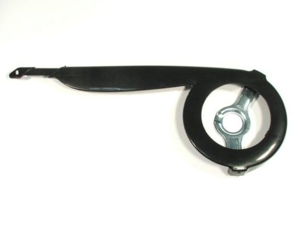 Kettenschutz 105mm 36/40 Schwarz mit Stahlhalterung 35mm