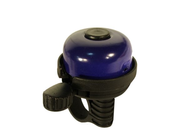 Sonnette Bleu Foncé 40mm Acier/Plastique – Collier 25.4mm