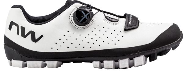 Northwave HAMMER PLUS MTB Shoes - Light Grey/Black, Size 39