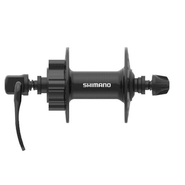 Mozzo anteriore Shimano TX506 36F - Disco a 6 bulloni, Nero