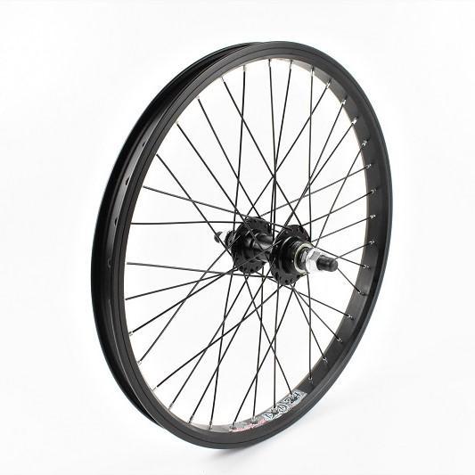 20" BMX Baghjul - 36 eger, 14 mm aksel