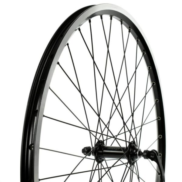 Rueda 26" 559 E. DF. buje de aluminio negro industrial QR