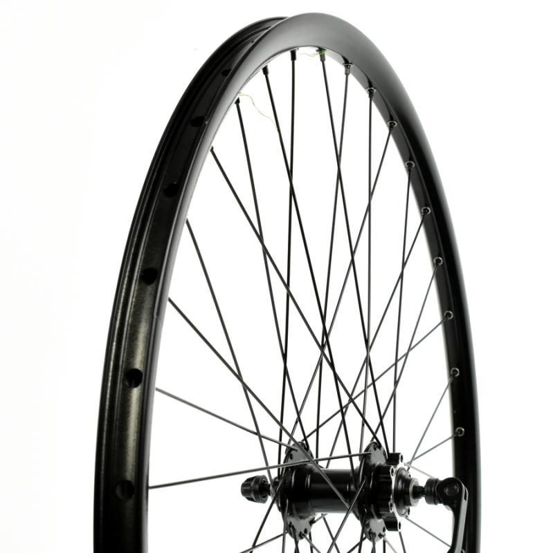 Roue 28" 622 E DF. Frein à disque 6 boulons roulement industriel