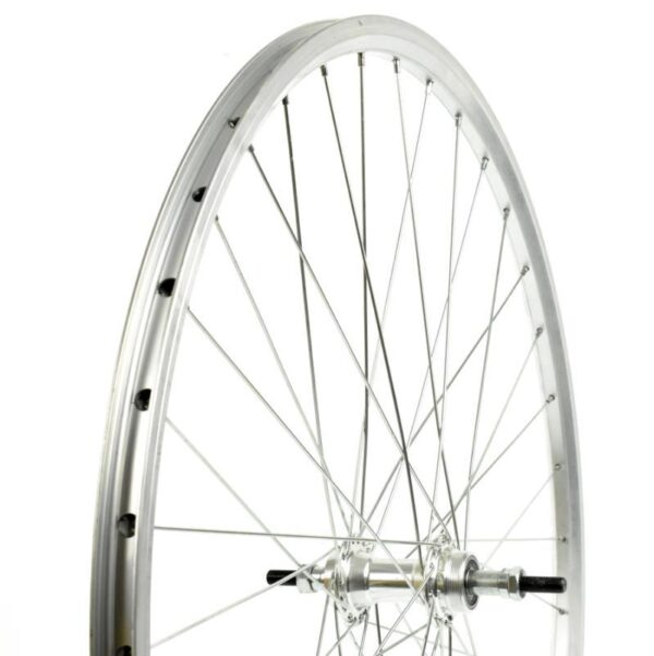 Rueda 28" 622 H. DF. llanta de aleación buje de aleación plata industrial