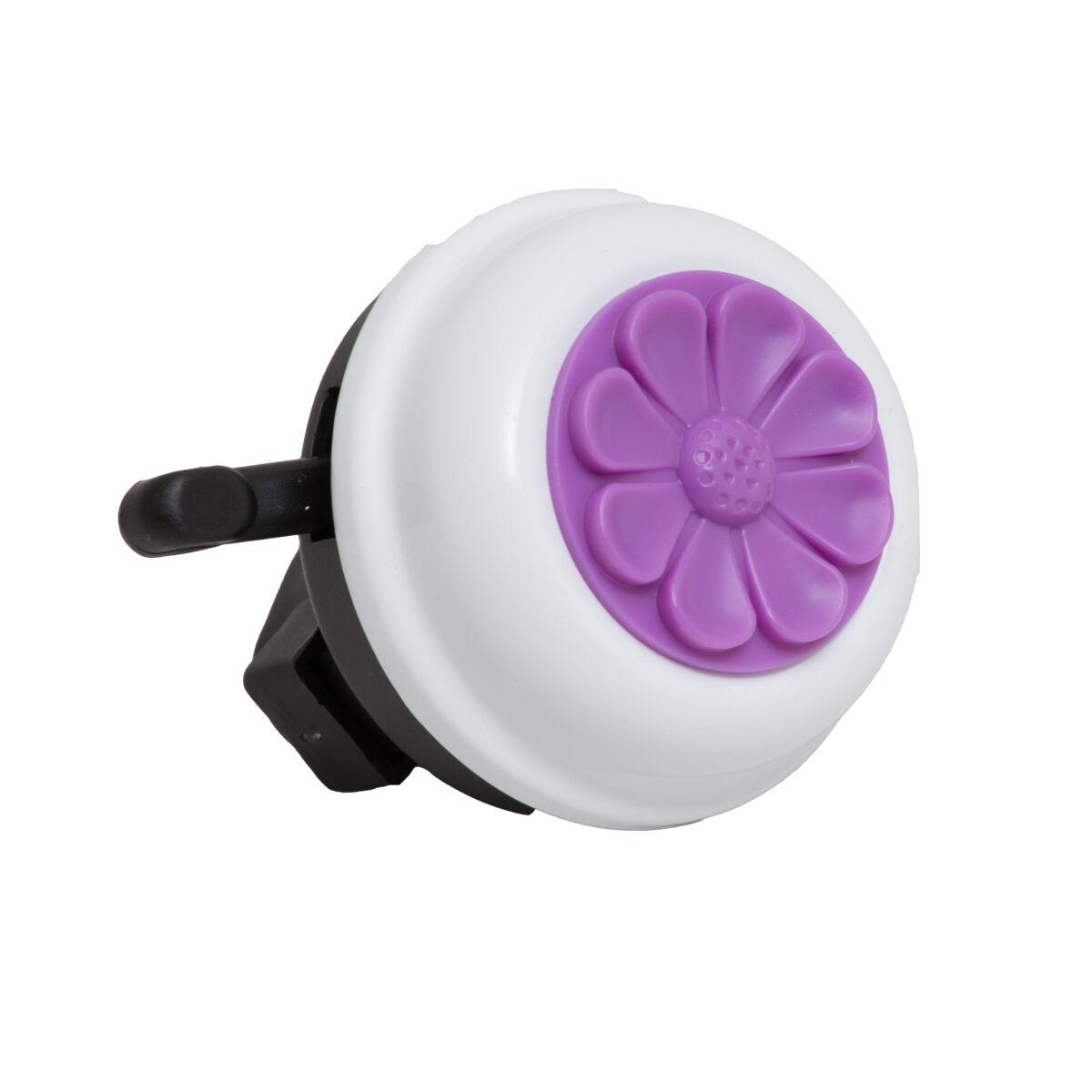 Timbre Grande Blanco con Flor Diámetro 57mm