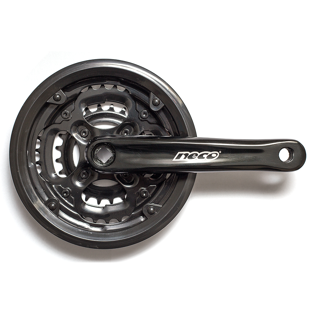 Terasestä ketikomplekt 24-34-42 170mm 3/32 Neco alumiiniumist vänt koos tolmukaitsega