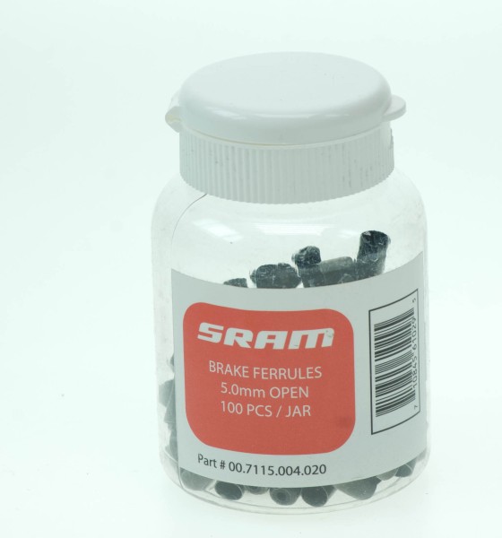 Tapa de extremo de funda de cable Sram bronce 5mm