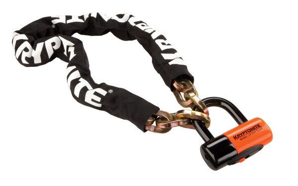 Antivol chaîne à clé Kryptonite New York + Bloque-disque Evolution 4 [170 cm]