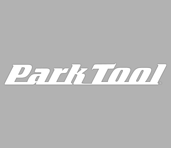 Park Tool logo kleebis 36" x 4.5" valge