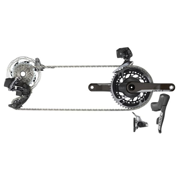 Ensemble Sram Red eTap AXS ROUTE (dérailleurs avant/arrière + chargeur de batterie)