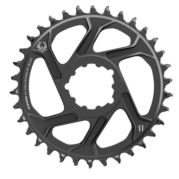Plateau Sram X-Sync DM 6mm Déport Aluminium 12 Vitesses Montage Direct [34]
