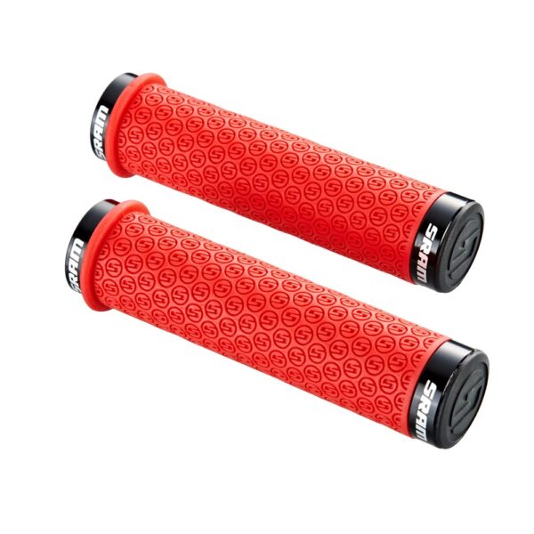 Poignée de Guidon Standard en Silicone Sram 139mm [Rouge]