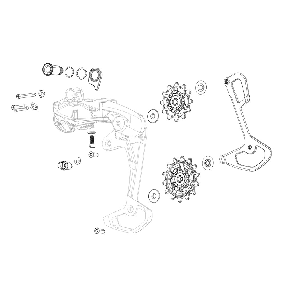 Roldana de Cambio Sram 9.0 SL 9.0 X9