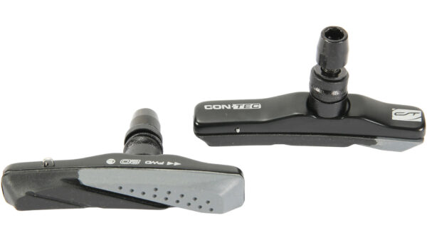 Zapata de Freno con Tornillo Allen 2D Contec V-Stop para V-brakes Negro/Gris