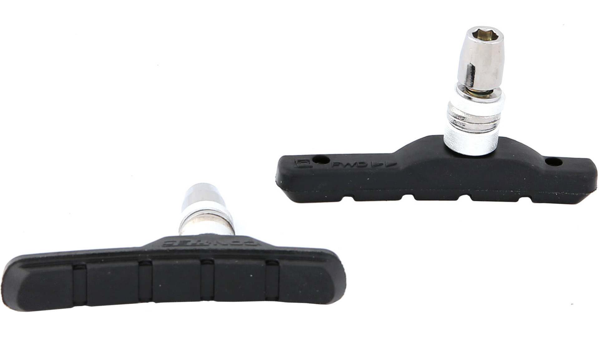 Zapata de Freno Hexagonal Contec V-Stop para V-Brakes Asimétrica 25 Pares