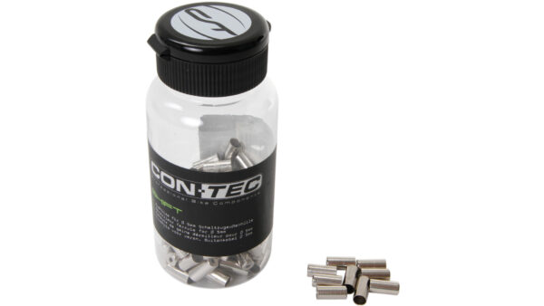Embout de Gaine de Dérailleur Contec 100pcs 5mm Argent