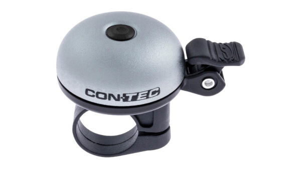 Zvonec Ding Dong 65mm, material: jeklo, premer: 65mm, barva: krom, objemka: 25.4mm