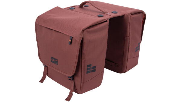 Alforja doble para portaequipajes Contec Via.Tour RT [roja]