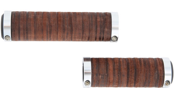 Puño de manillar con abrazadera Contec Classic Exclusiv Mellow [marrón, 125mm]