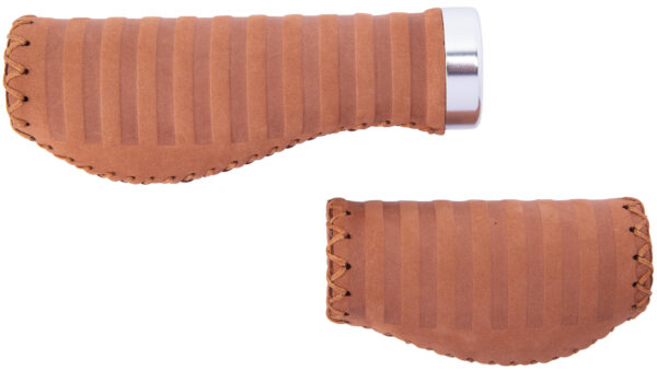 Poignées de Guidon à Serrage Contec Mirage Ergo Exclusiv [Marron Clair, 92 / 135mm]