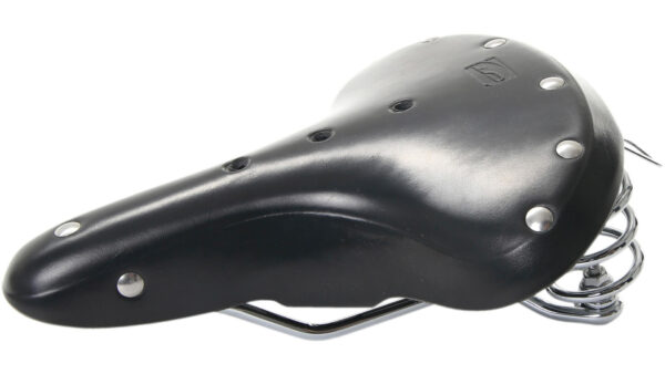 Sillín de Mujer de Cicloturismo Clásico Exclusivo Contec [Negro]
