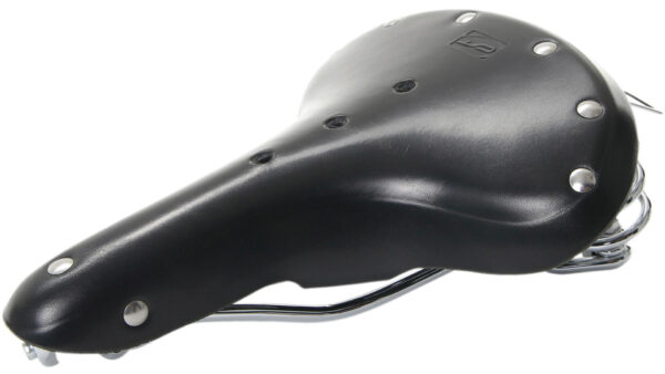 Sillín de Hombre de Cicloturismo Clásico Exclusivo Contec [Negro]