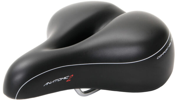 Sillín de Ciudad Contec Anatomic 2 - Zone Cut [168mm, Negro, 278mm]