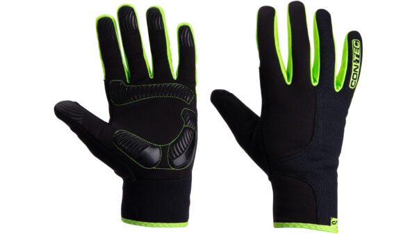 Contec Bleak Touch talvised pika sõrmega rattakindad [must-roheline, XL]