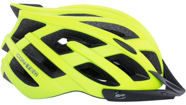 Casque de vélo Contec Chili [jaune mat / noir, 54-58cm (M)]