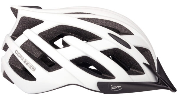 Casque de Vélo Contec Chili [blanc mat / noir, 58-62cm (L)]