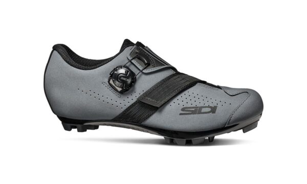 Zapatilla de Ciclismo MTB SIDI MTB Aertis Mega [Gris/Negro, 45]