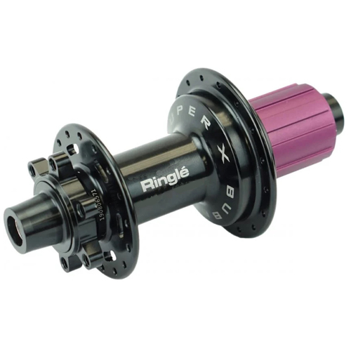 Cubo Traseiro SUNringlé Bubba X Boost 6 Furos 148x12mm 32 Furos Preto