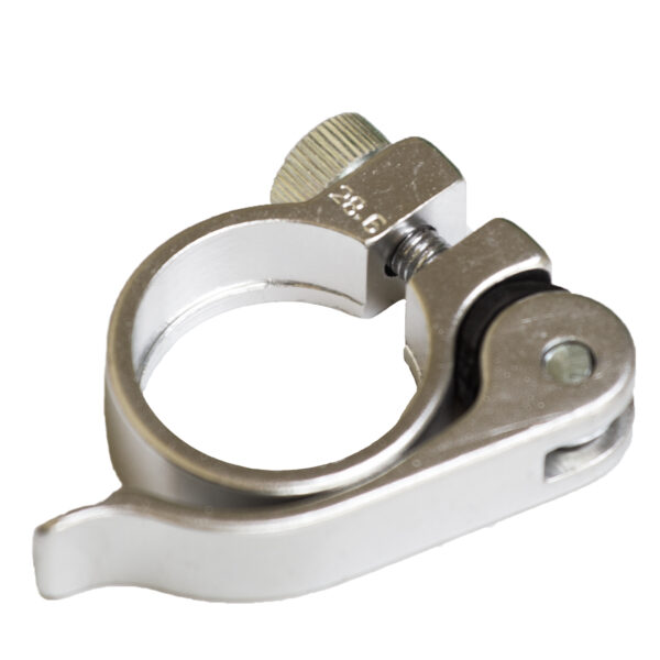 Abrazadera de tija de sillín QR de aluminio - 28,6mm