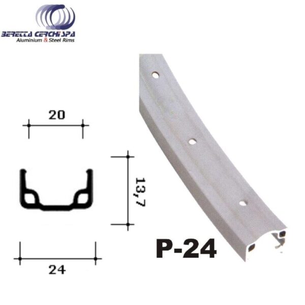 Llanta 28x1 1/2 alu Beretta 36 agujeros