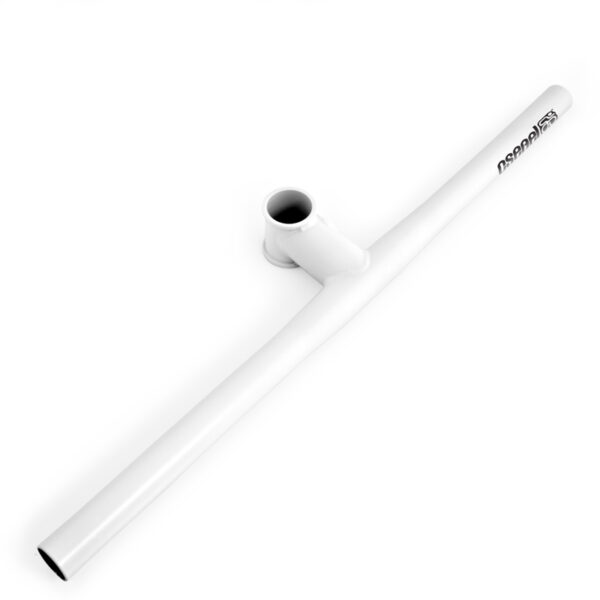 CS Stuur Symbiote-Macaroni CR-MO 480/80MM Wit Geïntegreerd