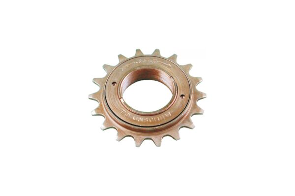Jednorýchlostná voľnobežka 20T 1/2x1/8" závitová, bronzová