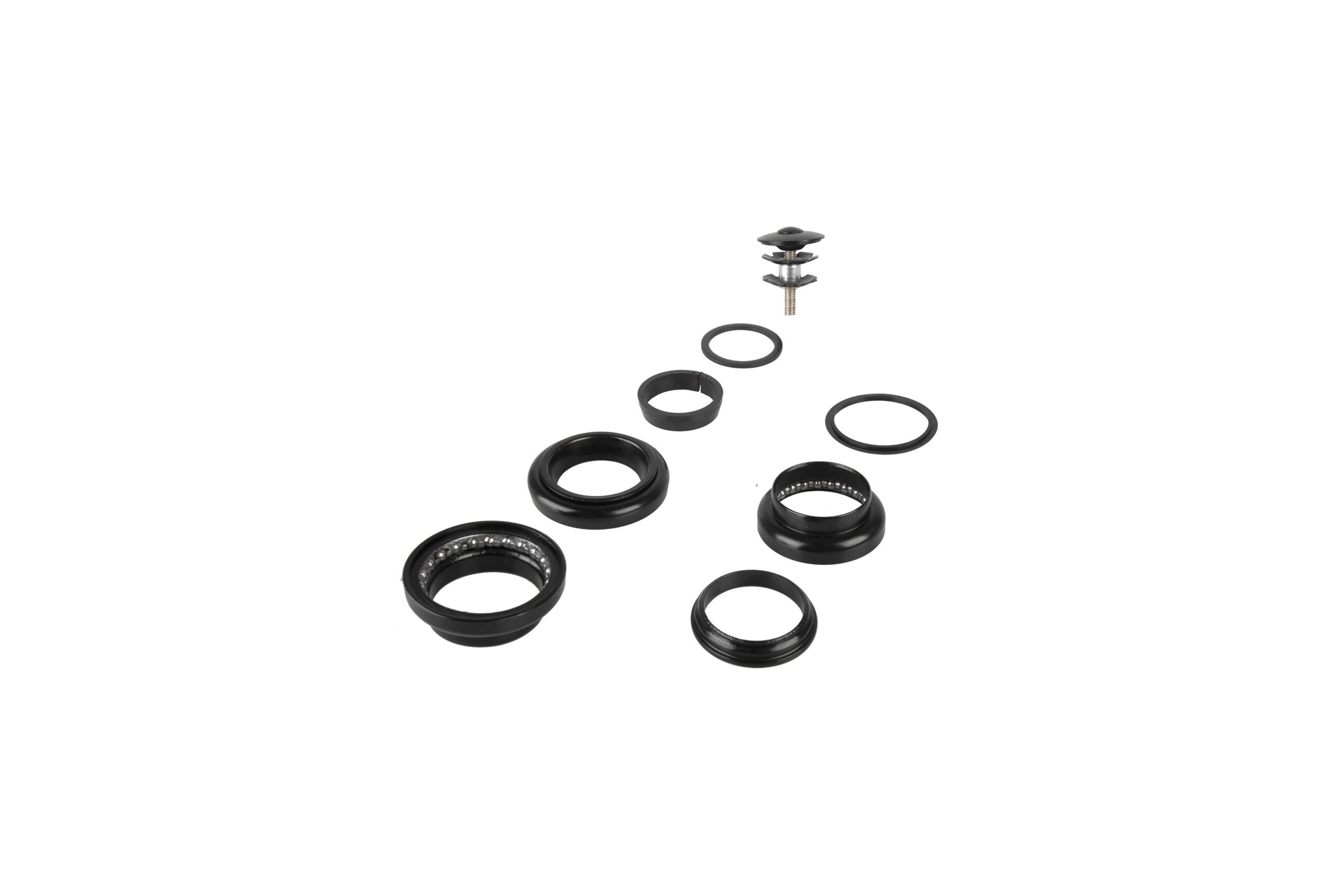JUHTKOMPL ESIKAN A-HEAD 1 1/8" TERAS NECO MUST JUHTKOMPL 1 1/8" A-HEAD TERAS NECO F - Image 2