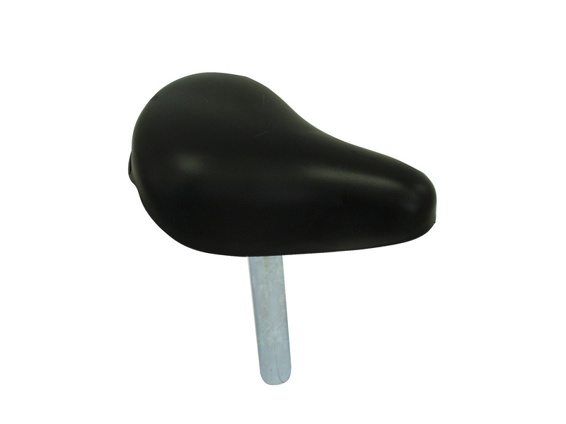 Selle Sillín de bicicleta para niños para tijas de sillín de 22.2mm - Negro