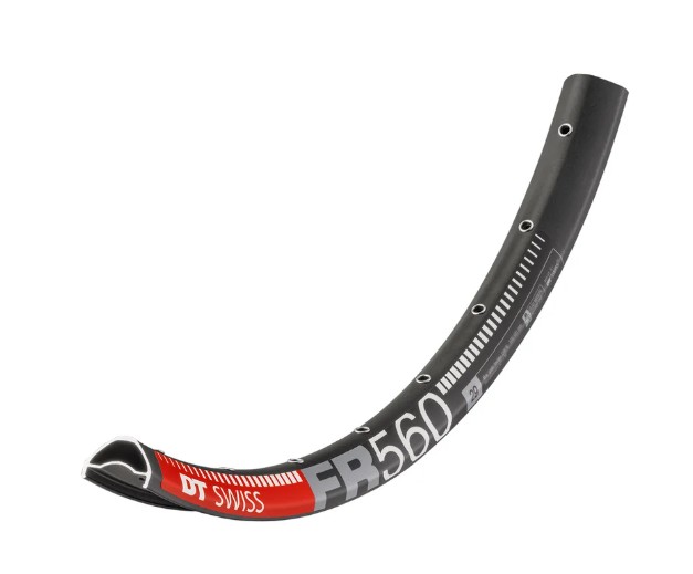Jante DT Swiss FR 560 27.5" 32t Noir 30mm (Sans Autocollant SVC)
