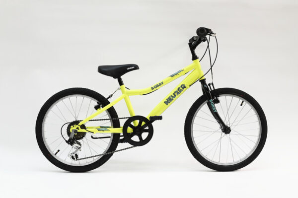 Dječji bicikl za dječake Bobby 20" (6 brzina Shimano) Neonski žuto/Crni