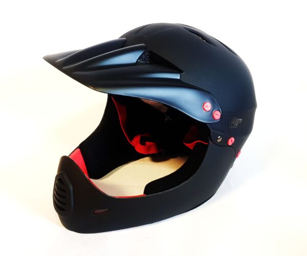 Safety Labs Stamina täiskiiver [Matt must-punane, 55-58 cm (M)]