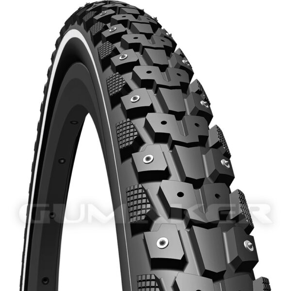 Rubena R06 Gripper Ice naastutega rehv (136 naastu) APS-i & helkurribaga - 700x40C (42-622)