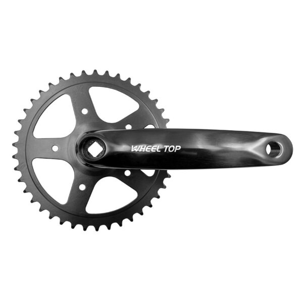 Juego de bielas de acero MVTek CITY 1x 7/8 velocidades 42D, 170mm negro