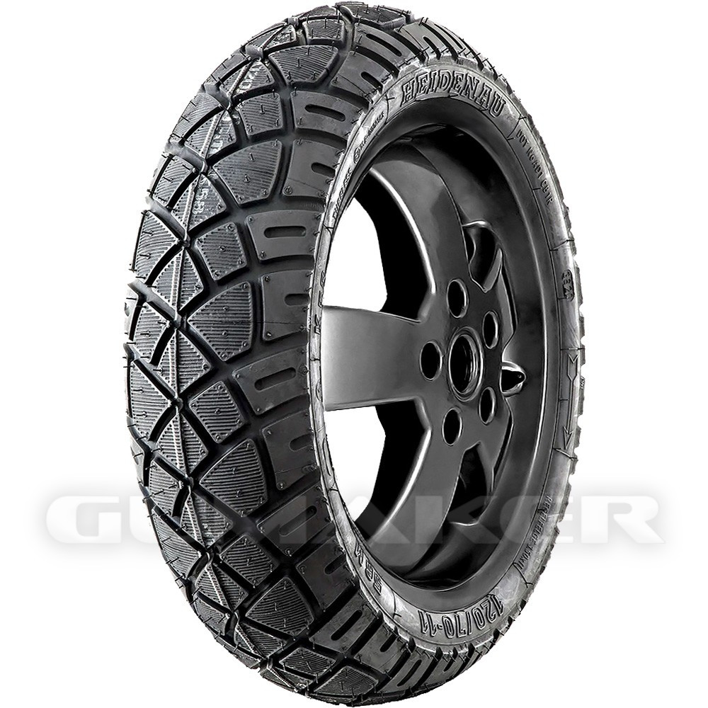 Pneu de Scooter Heidenau K58 Mod 140/70-12, Tubeless