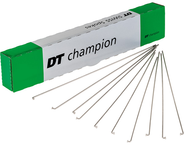 DT Swiss Champion 2.34x288 radio plateado