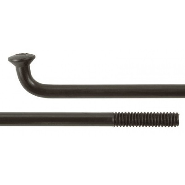 Radio de Acero Inoxidable DT Swiss 2.0x267 Negro